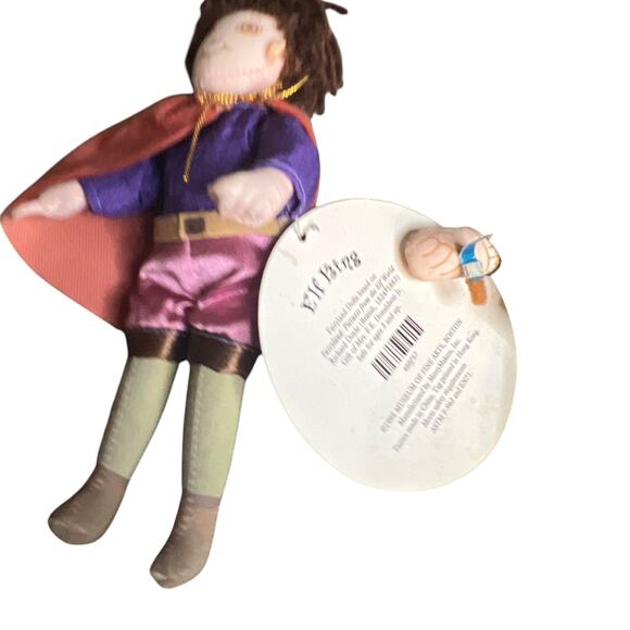 2 Museum Of Fine Art Boston/Philadelphia Plush Dolls Elf King & Cezanne Cloth - Picture 2 of 6